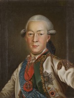 Unbekannter Künstler - Porträt von Iwan Grigoriewitsch Graf Tschernyschow (1726-1797)