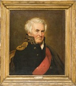 Kiprenski, Orest Adamowitsch - Porträt von Schriftsteller und Admiral Alexander Semjonowitsch Schischkow (1754-1841)