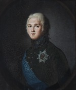 Unbekannter Künstler - Porträt von Großfürst Alexander Pawlowitsch von Russland (1777-1825)