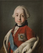 Unbekannter Künstler - Porträt von Großfürst Pawel Petrowitsch (1754-1801)