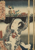 Kunisada (Toyokuni III.), Utagawa - Der tätowierte Mann