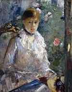 Morisot, Berthe - Junge Frau am Fenster oder Der Sommer