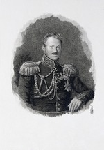 Riss, François Nicolas - Porträt von Graf Pawel Dmitrijewitsch Kisseljow (1788-1872)