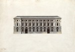 Quarenghi, Giacomo Antonio Domenico - Fassade von Eremitage-Theater in Sankt Petersburg