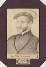 Unbekannter Künstler - Porträt von Heinrich II. von Navarra (1503-1555)