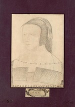 Unbekannter Künstler - Porträt von Diana von Poitiers (1499-1566)