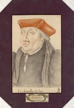 Unbekannter Künstler - Porträt von Antoine Duprat (1463-1535)