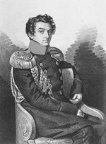 Hampeln, Carl, von - Porträt von Fürst Sergei Iwanowitsch Meschtscherski (1800-1870)
