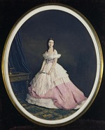 Bergamasco, Charles (Karl) - Porträt Großfürstin Alexandra Iosifowna von Sachsen-Altenburg (1830-1911)