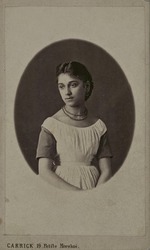 Carrick, William Andreewitsch - Porträt von Prinzessin Maria Konstantinowna von Bagrationi-Imeretien