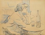 Toulouse-Lautrec, Henri, de - Die Trinkerin (Suzanne Valadon)