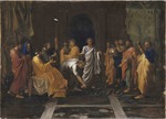 Poussin, Nicolas - Mose verwandelt Aarons Stab in eine Schlange