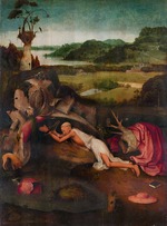 Bosch, Hieronymus - Der heilige Hieronymus in der Wüste