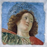 Melozzo da Forli - Kopf eines jungen Apostels