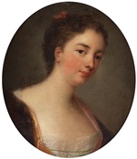 Carriera, Rosalba Giovanna - Porträt von Louise Anne de Bourbon (1695-1758), Mademoiselle de Charolais