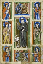 Unbekannter Künstler - Die Vogelpredigt des heiligen Franz von Assisi