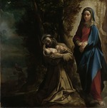Carracci, Lodovico - Die Vision des Heiligen Franziskus von Assisi