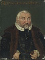 Unbekannter Künstler - Porträt von Kurfürst Friedrich III. von der Pfalz (1515-1576)