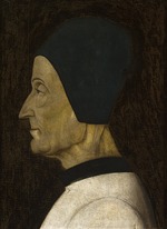 Bellini, Gentile - Porträt von Lorenzo Giustiniani (1383-1456)