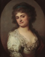 Grassi, Józef - Porträt von Malerin Cecile de Duchesne (1771-1801), geb. Merlini