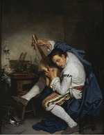 Greuze, Jean-Baptiste - Gitarrist