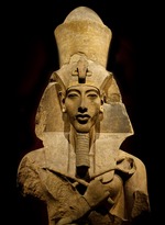 Altägyptische Kunst - Statue des Echnaton