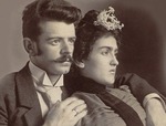 Unbekannter Fotograf - Matilde Calderón und Guillermo Kahlo, Frida Kahlos Eltern