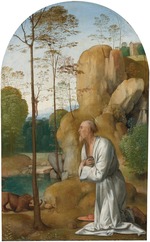 Frà Bartolomeo, (Baccio della Porta) - Der heilige Hieronymus in der Wüste