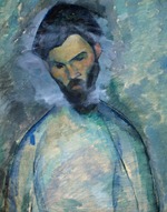 Modigliani, Amedeo - Porträt von Constantin Brancusi (1876-1957)