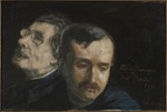 Bernard, Émile - Doppelporträt von Paul Claudel und Élémir Bourges