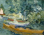 Gogh, Vincent, van - Am Ufer der Oise in Auvers