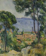 Cézanne, Paul - Blick auf L'Estaque und das Chateau d'If