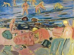 Munch, Edvard - Badende Knaben