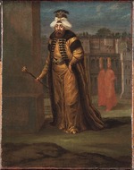 Vanmour (Van Mour), Jean-Baptiste - Sultan Ahmed III. (1673-1736)