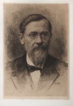 Mate (Mathé), Wassili Wassiljewitsch - Porträt des Historikers Wassili O. Kljutschewski (1841-1911)