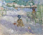 Morisot, Berthe - Strand in Nizza
