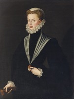 Anguissola, Sofonisba - Porträt von Johanna von Österreich (1547-1578), Großherzogin von Toskana