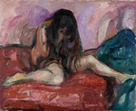 Munch, Edvard - Weinender Akt