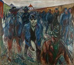 Munch, Edvard - Arbeiter auf dem Heimweg