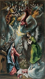 El Greco, Dominico - Die Verkündigung