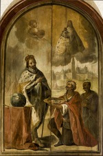 Espinal, Juan de - Axataf überreicht dem König Ferdinand el Santo die Schlüssel der Stadt Sevilla