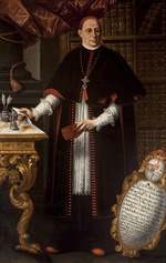 Tovar, Alonso Miguel de - Porträt von Kardinal Gaspar de Molina y Oviedo (1679-1744)