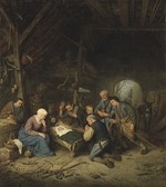 Ostade, Adriaen Jansz, van - Die Anbetung der Hirten