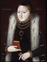 Unbekannter Künstler - Porträt von Queen Elizabeth I. (1533-1603)