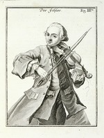 Unbekannter Künstler - Illustration aus: Leopold Mozart, Versuch einer gründlichen Violinschule