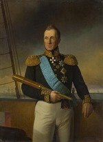 Bottmann, Jegor (Gregor) - Porträt von Admiral Alexei Samuilowitsch Greig (1775-1845)