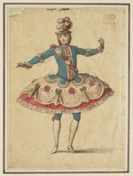 Unbekannter Künstler - Ballettpantomime Les petits riens von Wolfgang Amadeus Mozart in der  Academie Royale de Music in Paris am 11. Juni 1778