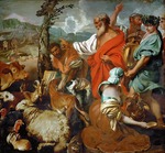 Castiglione, Giovanni Benedetto - Der Einzug der Tiere in die Arche Noah