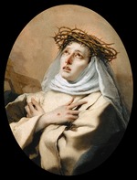 Tiepolo, Giambattista - Die heilige Katharina von Siena