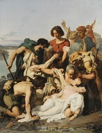 Baudry, Paul Jacques Aimé - Zenobia, von Hirten am Ufer der Araxes gefunden